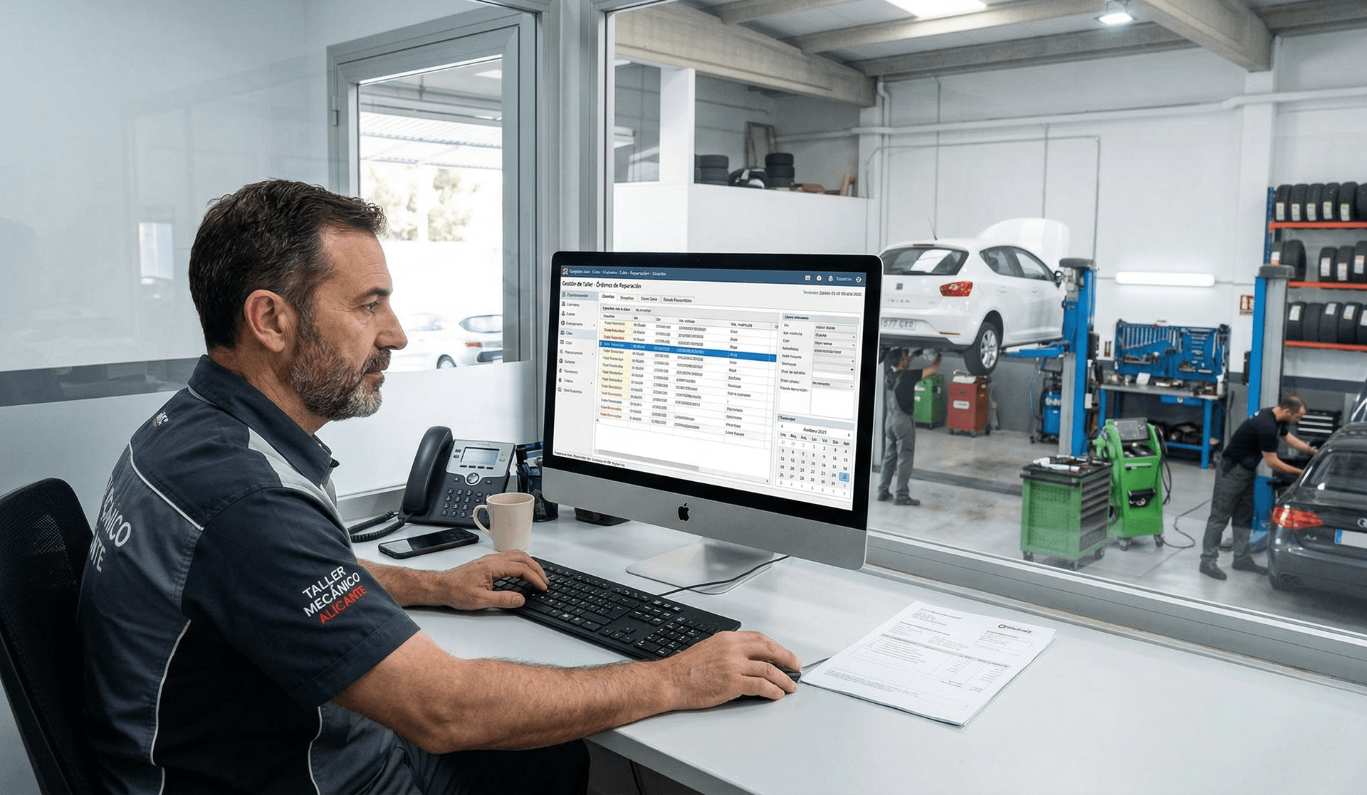 Control Kanban de las órdenes de reparación
